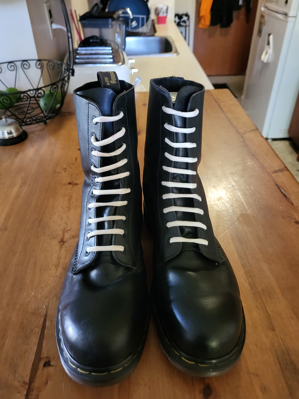 Dr. Martens Black Steel Toe 1919